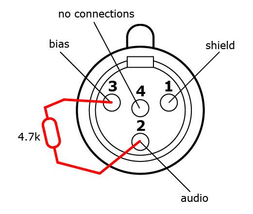 Diagram xlr wiring Dynamic Mic