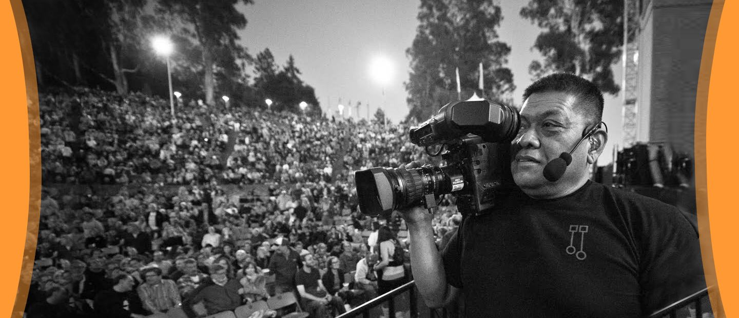 Camera Operator for the Tom Petty 2017 Wears CM-i3 Headset