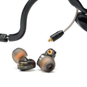 CM-i3 Intercom Headset, Earbuds detached