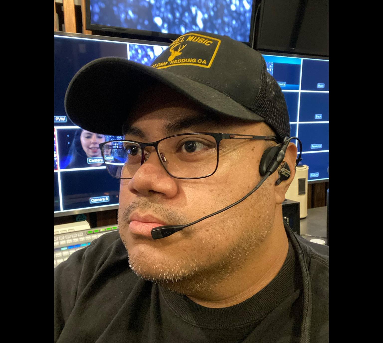 Video Director Headset - Chad Vegas Bethel Church Video Director Headset - Chad Vegas Bethel Church