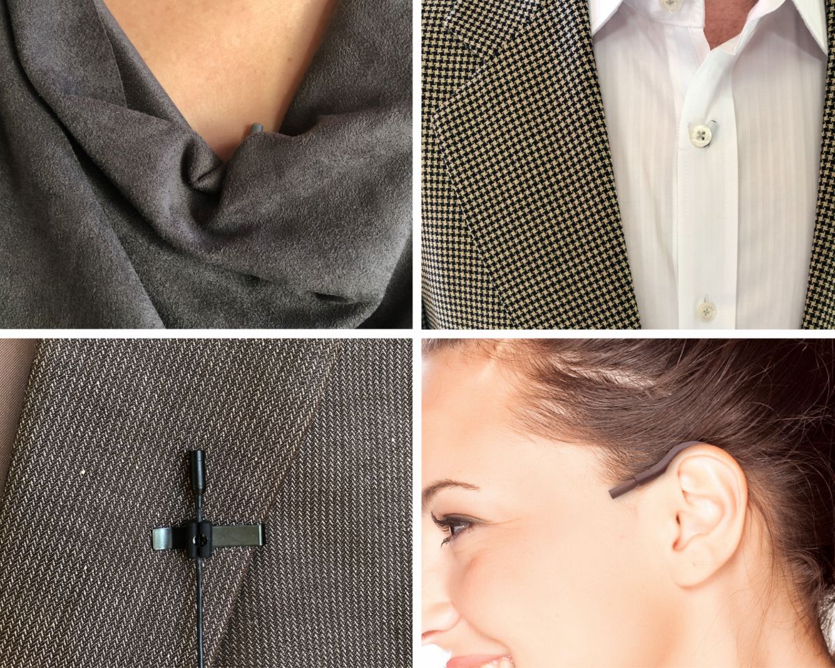 Lavalier Switch Kit - 4 Ways to Wear Your Lav Mic