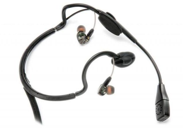 CM-i3 Intercom Headset with Detachable In-earphones