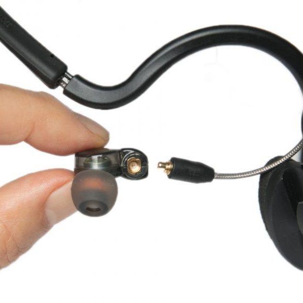 Intercom Headset, Earphones Detached