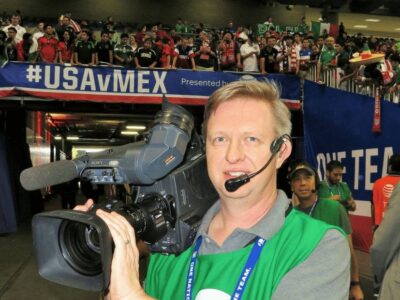 NBA camera operator wears CM-i3 intercom headset